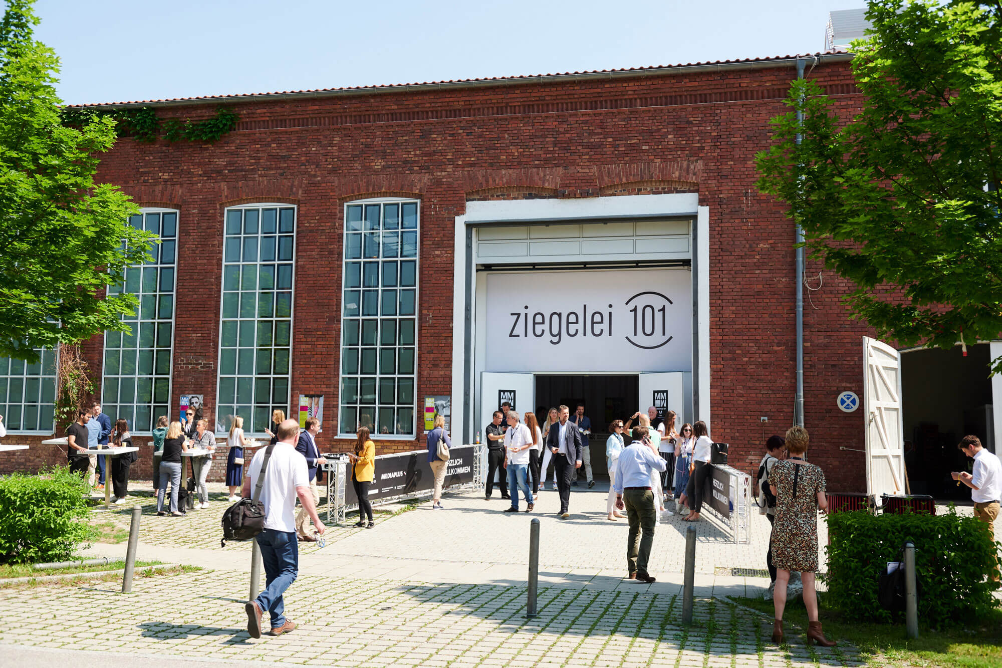 ziegelei101 outer view event entrance gate