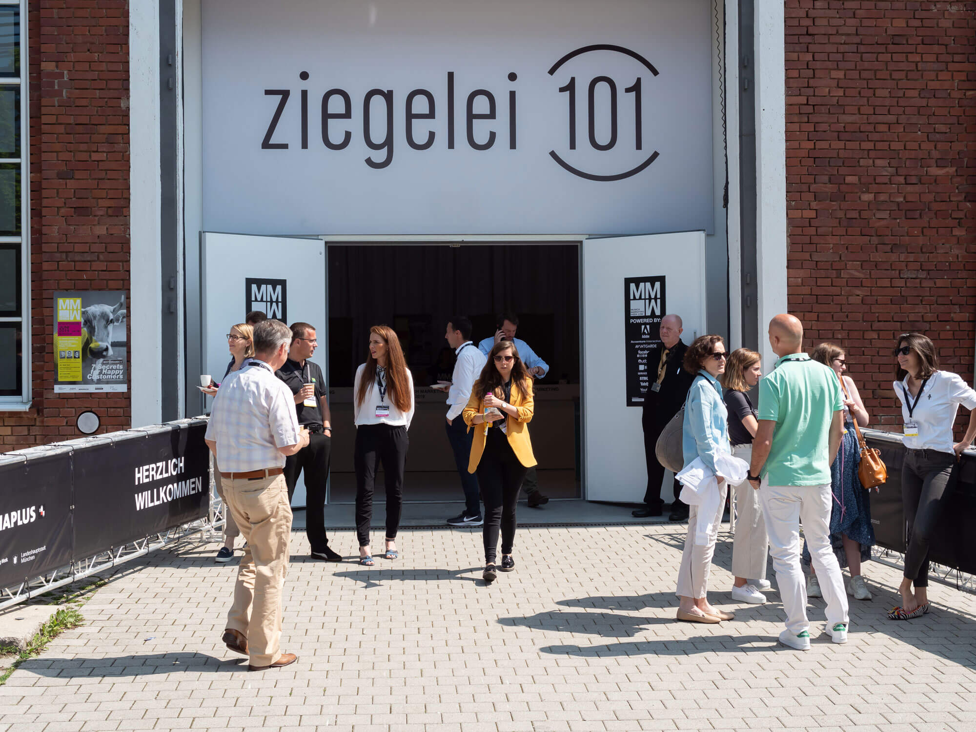 ziegelei101 outer view event entrance gate